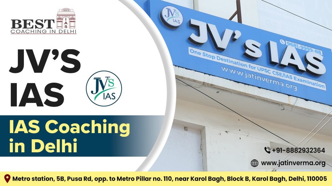 JV's IAS Coaching in Delhi