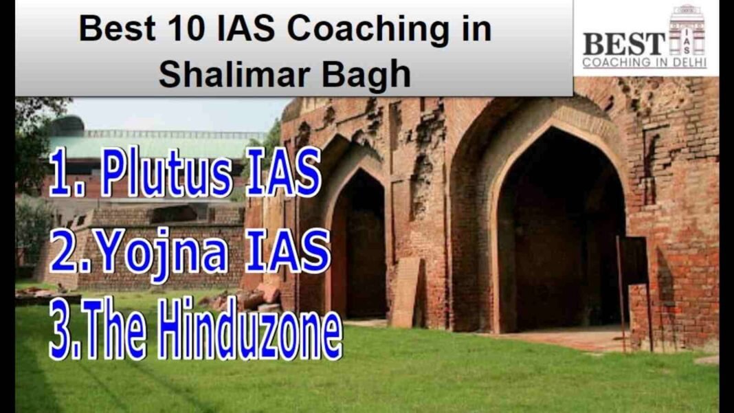 10 Best IAS Coaching in Shalimar Bagh Delhi India