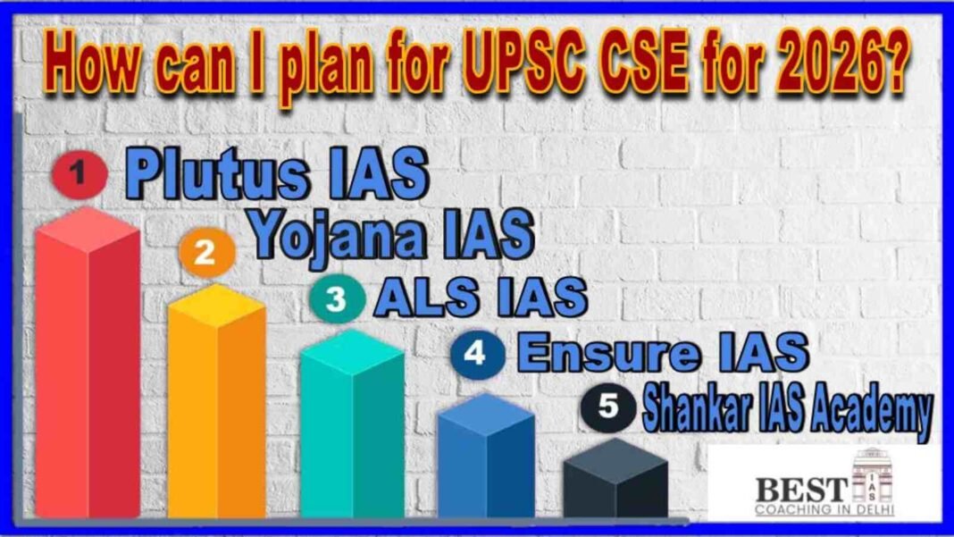 How can I plan for UPSC 2026