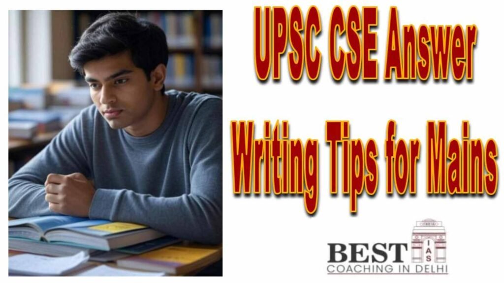 "UPSC CSE Mains 2025 Answer Writing Tips – Strategy for High-Scoring Answers"